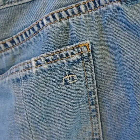 Rag & Bone Winnie Cut Off Denim Shorts - Size 27 - Picture 6 of 6